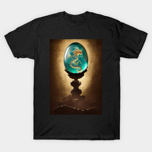 Transparent Dragon Egg T-Shirt by natural-20s